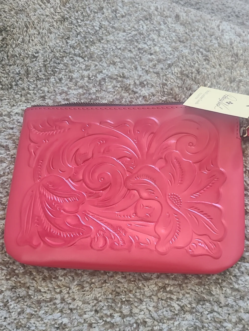 Patricia Nash Embossed Wristlet Pouch